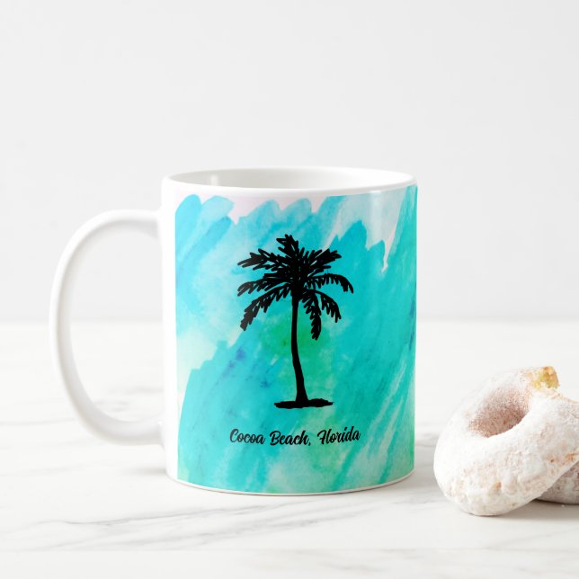 Taza De Café Personalizado Náutico Palma Playa (Con donut)