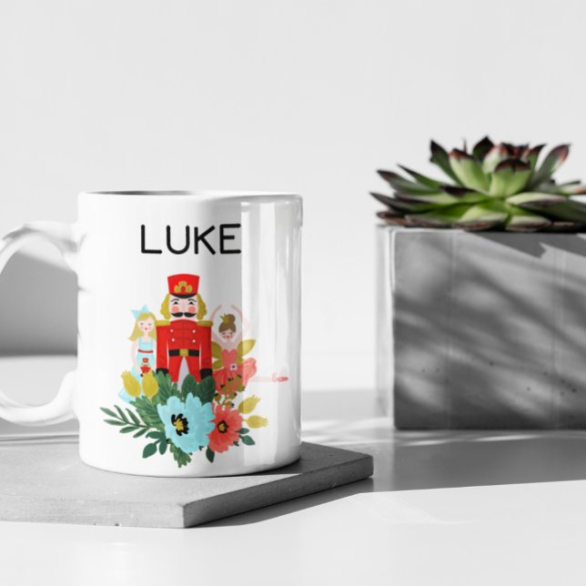Taza De Café Personalizado Navidades Nutcracker Mug (Subido por el creador)