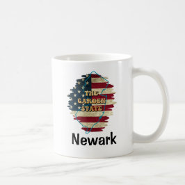 Taza De Café Personalizado New Jersey State Coffee Mug
