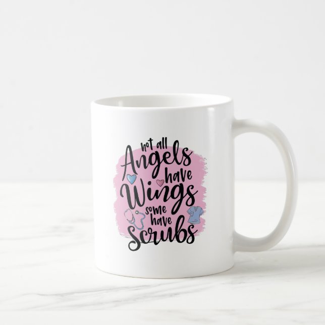 Taza De Café Personalizado, No Todos Los Ángeles Tienen Alas De (Derecha)