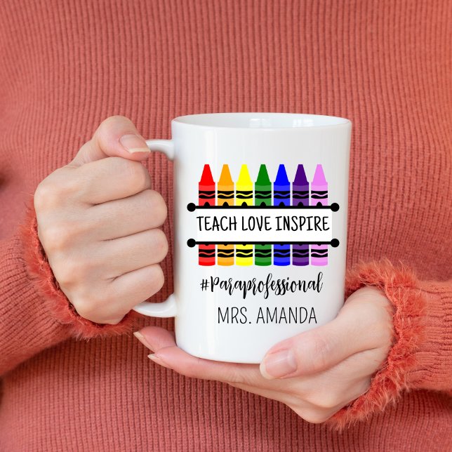 Taza De Café Personalizado Nombre del profesor Apreciación del  (Subido por el creador)