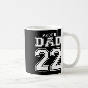 Taza De Café Personalizado número 22 Orgulloso Bysketbyll Papá 
