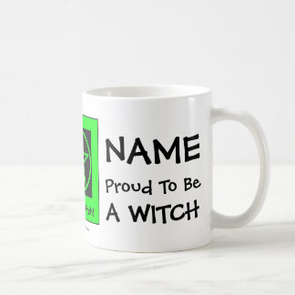 Taza De Café Personalizado Orgulloso de ser un torneo de brujas