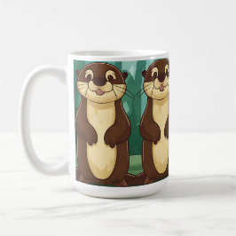 Taza De Café Personalizado Otters