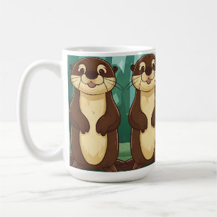 Taza De Café Personalizado Otters