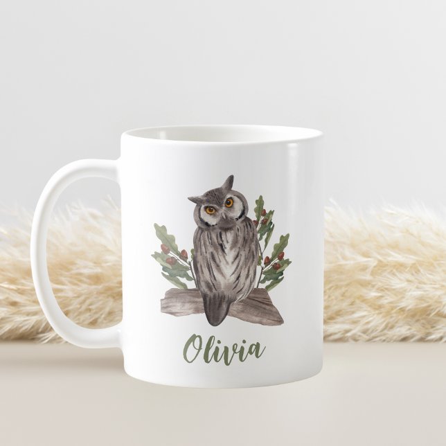Taza De Café Personalizado Owl (Subido por el creador)