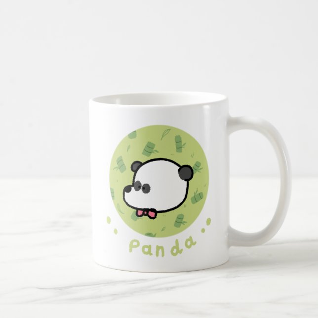 Taza De Café Personalizado Panda Mug (Derecha)