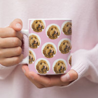 Personalizado Perro Foto Mug | Regalo de cara Masc