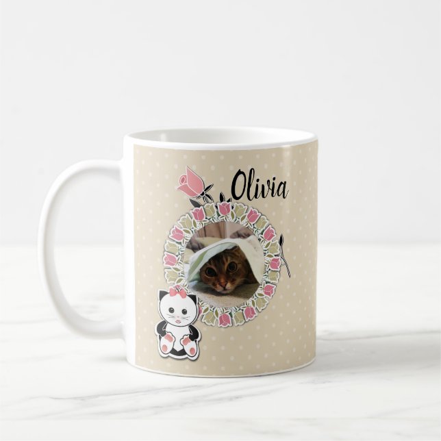 Taza De Café Personalizado, personal, foto (Izquierda)