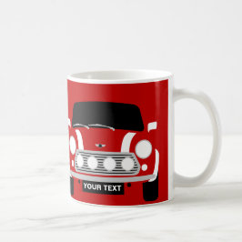 TAZA DE CAFÉ PERSONALIZADO PERSONALIZAR COCHE DE MINI CLÁSICO