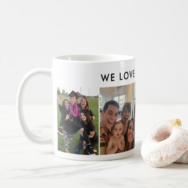 Taza De Café Personalizado Photo Coffee Mug | Photo Mug Gift (Con donut)
