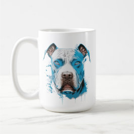 Taza De Café Personalizado Pitbull Dad