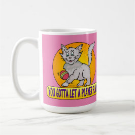 TAZA DE CAFÉ PERSONALIZADO PLAYER CAT