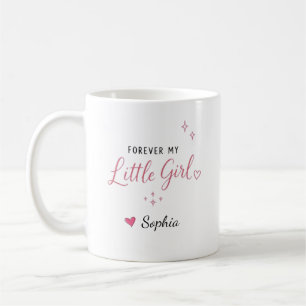 Taza De Café Personalizado Por Siempre Mi Pequeña Hija