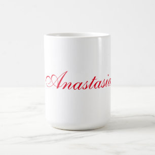 Taza De Café Personalizado profesional de nombres de escritura 