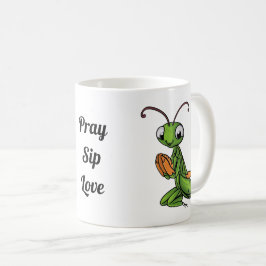 Taza De Café Personalizado Rezando Mantis Personalizado