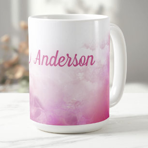 Taza De Café Personalizado rosa