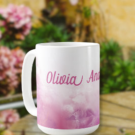 Taza De Café Personalizado rosa