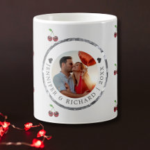 Personalizado San Valentín Mug con cereza