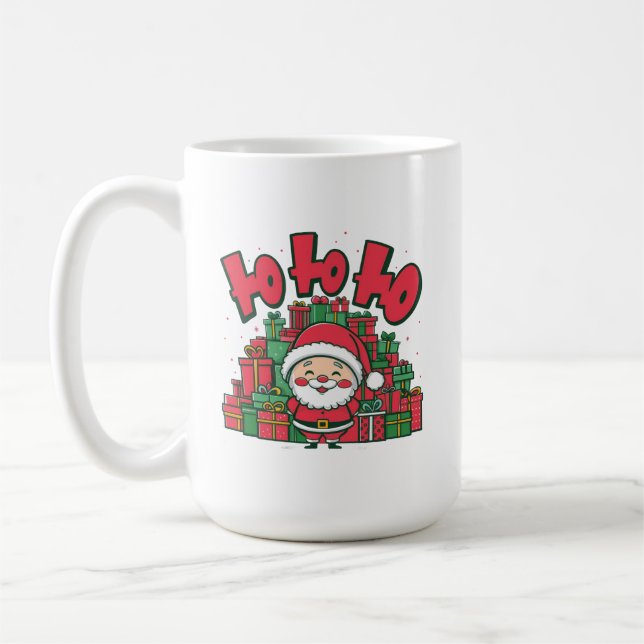 Taza De Café Personalizado Santa Navidades de Jolly-67748 (Izquierda)