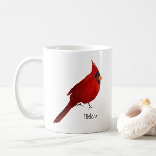 Taza De Café Personalizado saturado de color rojo oscuro profun