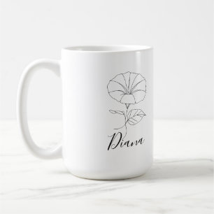 Taza De Café Personalizado Septiembre por la mañana Glory Birth
