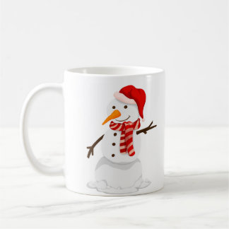 Taza De Café Personalizado Snowman Navidades Mug
