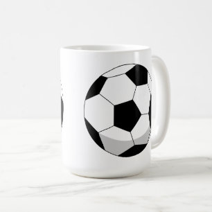 Taza De Café Personalizado Soccer Ball