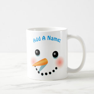 Taza De Café Personalizado sonriente de Guay Snowman