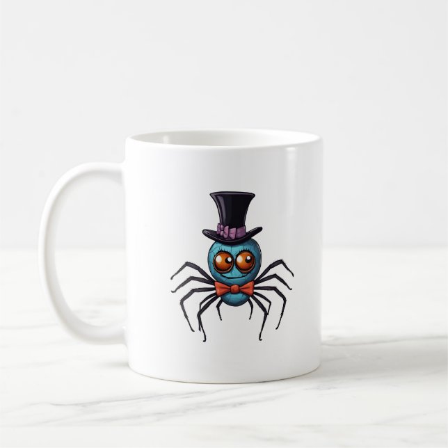 Taza De Café Personalizado Spider Art (Izquierda)