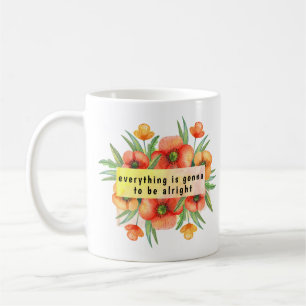 Taza De Café Personalizado Sun Shine Todo va a estar bien
