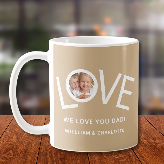 Taza De Café Personalizado Te amamos papá Foto (Subido por el creador)