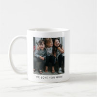 Personalizado Te Amo GIGI Abuela Foto Simple