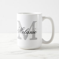 Personalizado tipografía sobredimensionada monogra