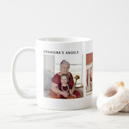 Taza De Café Personalizado tres foto abuelo personalizado