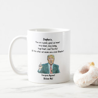 Taza De Café Personalizado Trump Coffee Mug para la mamá del ga