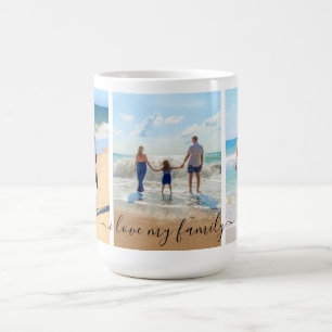 Taza De Café Personalizado Tu Collage de fotos de familia Mug G