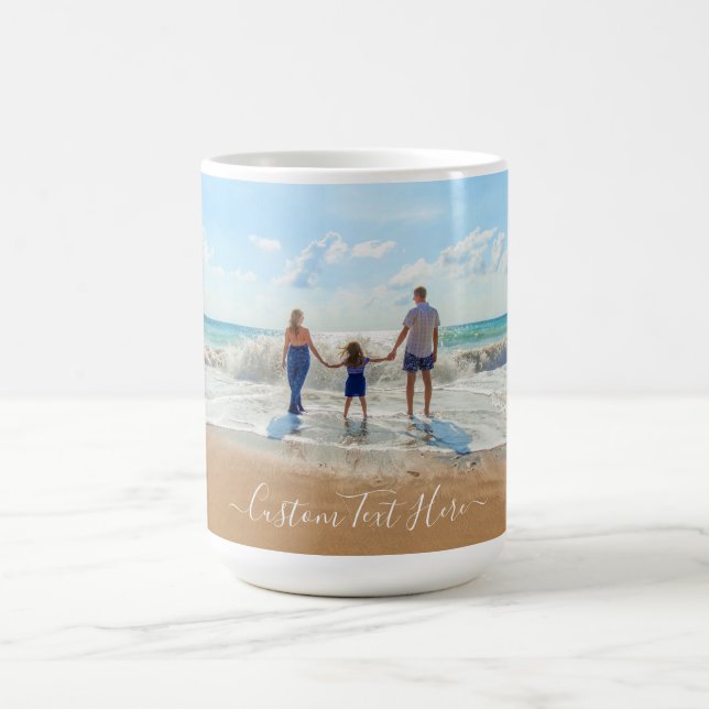 Taza De Café Personalizado Tu regalo de café fotográfico Mug co (Centro)