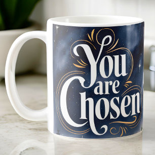 Taza De Café Personalizado Usted Es Elegida Mujer Cristiana