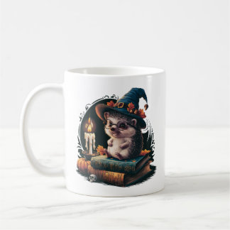 Taza De Café Personalizado Vintage Hedgehog Gothic, Vibes de Ha