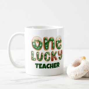 Taza De Café Personalizado Vintage St Patricks Day One Lucky Te
