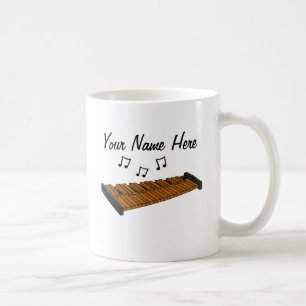 Taza De Café Personalizado xilófono Mug Percussionista regalo