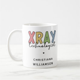 Taza De Café Personalizado Xray Technologist X-ray Tech Gifts