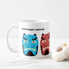 Taza De Café Personalizado Yokai Oni (Demonio Japonés) Mug