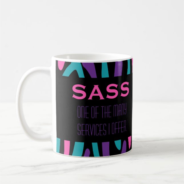 Taza De Café Personalizado Zebra Print Mug 11 (Izquierda)
