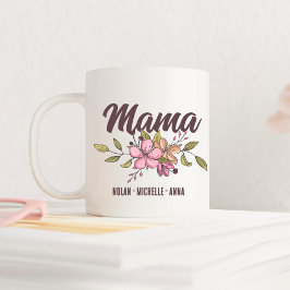 Taza De Café Personalizan el día de la madre con nombres