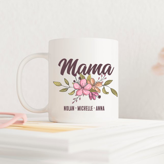 Taza De Café Personalizan el día de la madre con nombres (Subido por el creador)