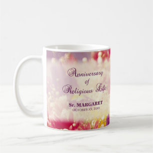 Taza De Café Personalizar, Aniversario Vida Religiosa, Nun