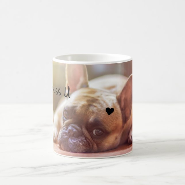 Taza De Café Personalizar Cute Doggy (Centro)