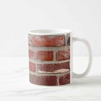 Taza De Café Personalizar de la textura del ladrillo de la